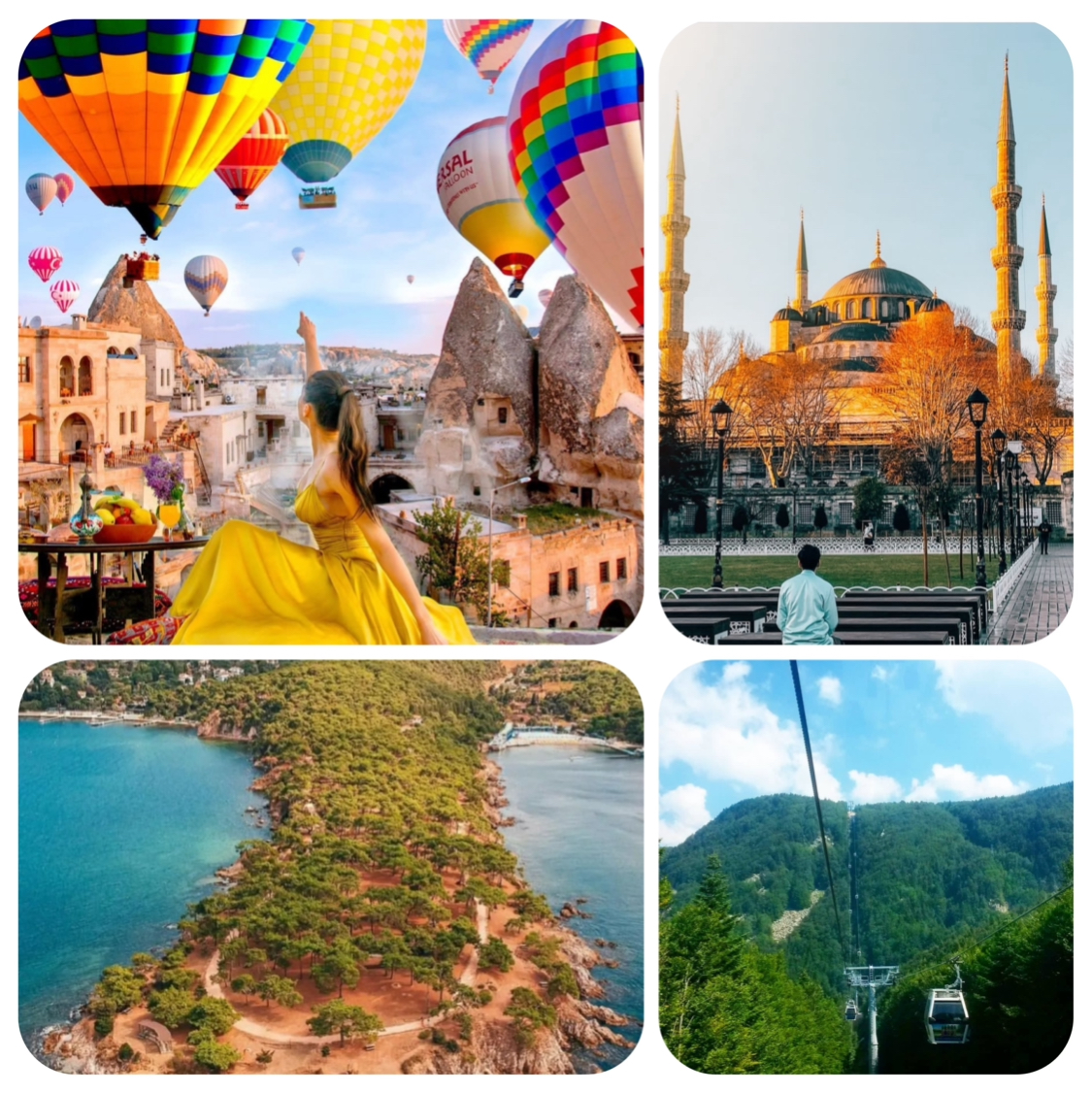Турецкий квартет: контрасты Стамбула, Зеленая Бурса, Чудесны Принцевы острова, сказочная Каппадокия