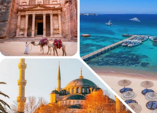 Программа  Египет, Иордания - Турция ( Шарм - Петра - Стамбул )